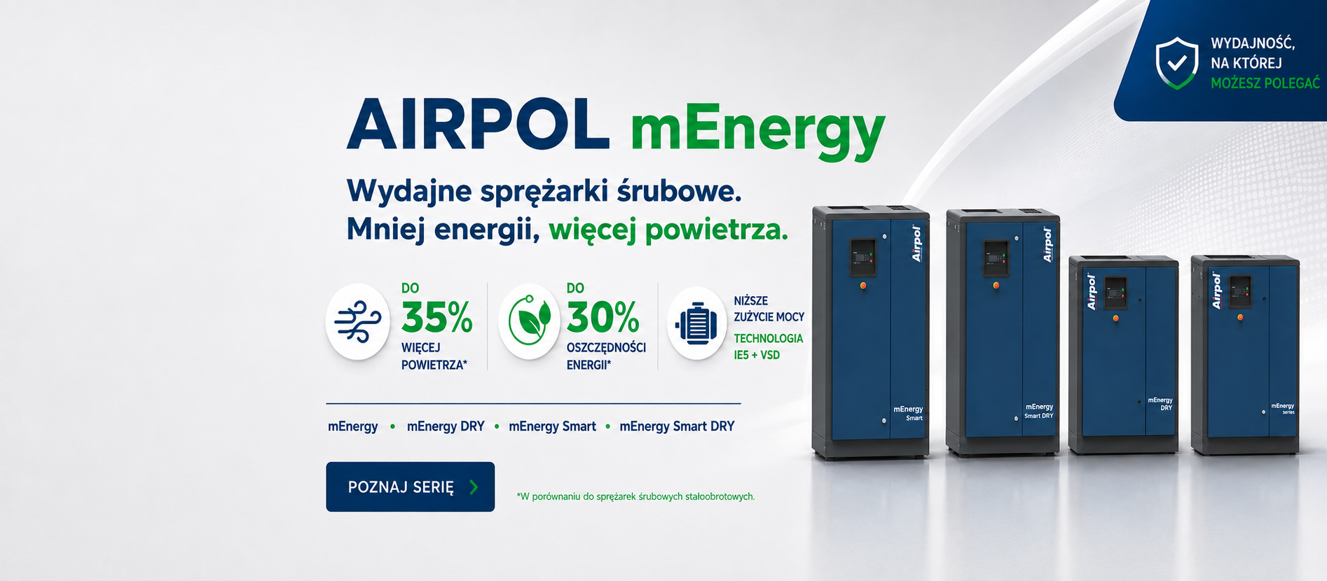 Kompresory mEnergy Airpol